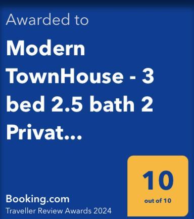 Vila Modern Townhouse - 3 Bed 2.5 Bath 2 Private Gated Parking Wellingborough Exteriér fotografie